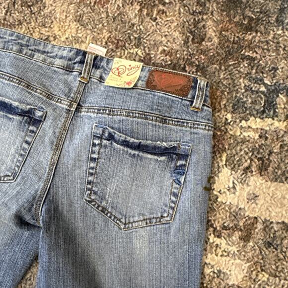 Princy by Jessica Simpson Women’s Jeans Sz 5 Embroidered Floral Bootcut - Picture 7 of 7